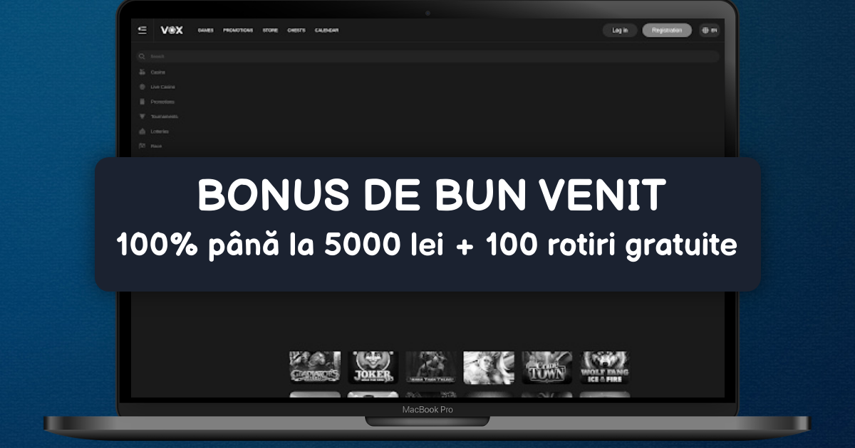 Vox Casino welcome bonus